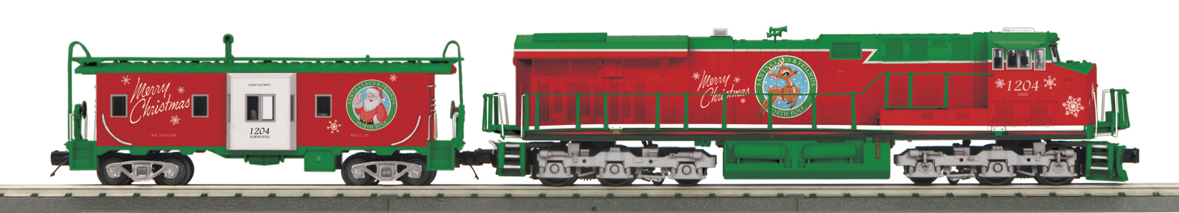 mth christmas train set