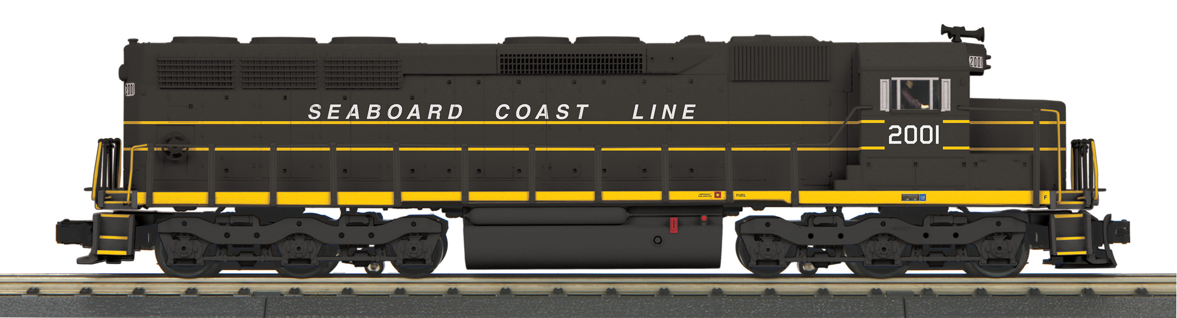 MTH30-21121-1 SD-45 Seaboard Coastline Diesel Engine PS3.0 - Click Image to Close