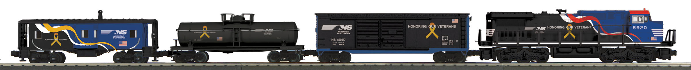 MTH30-4240-1 Dash 8 NS RTR Diesel Set PS 3.0