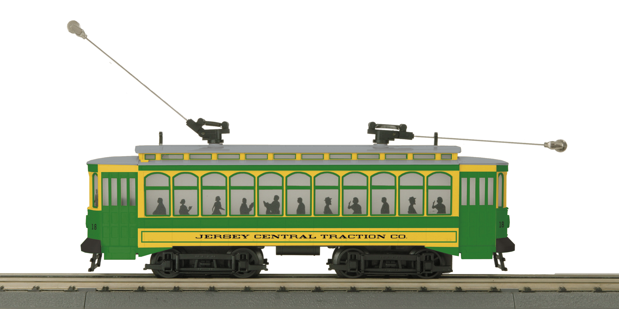 MTH30-5169-1 Jersey Central Traction Co. Brill Semi-Convertable