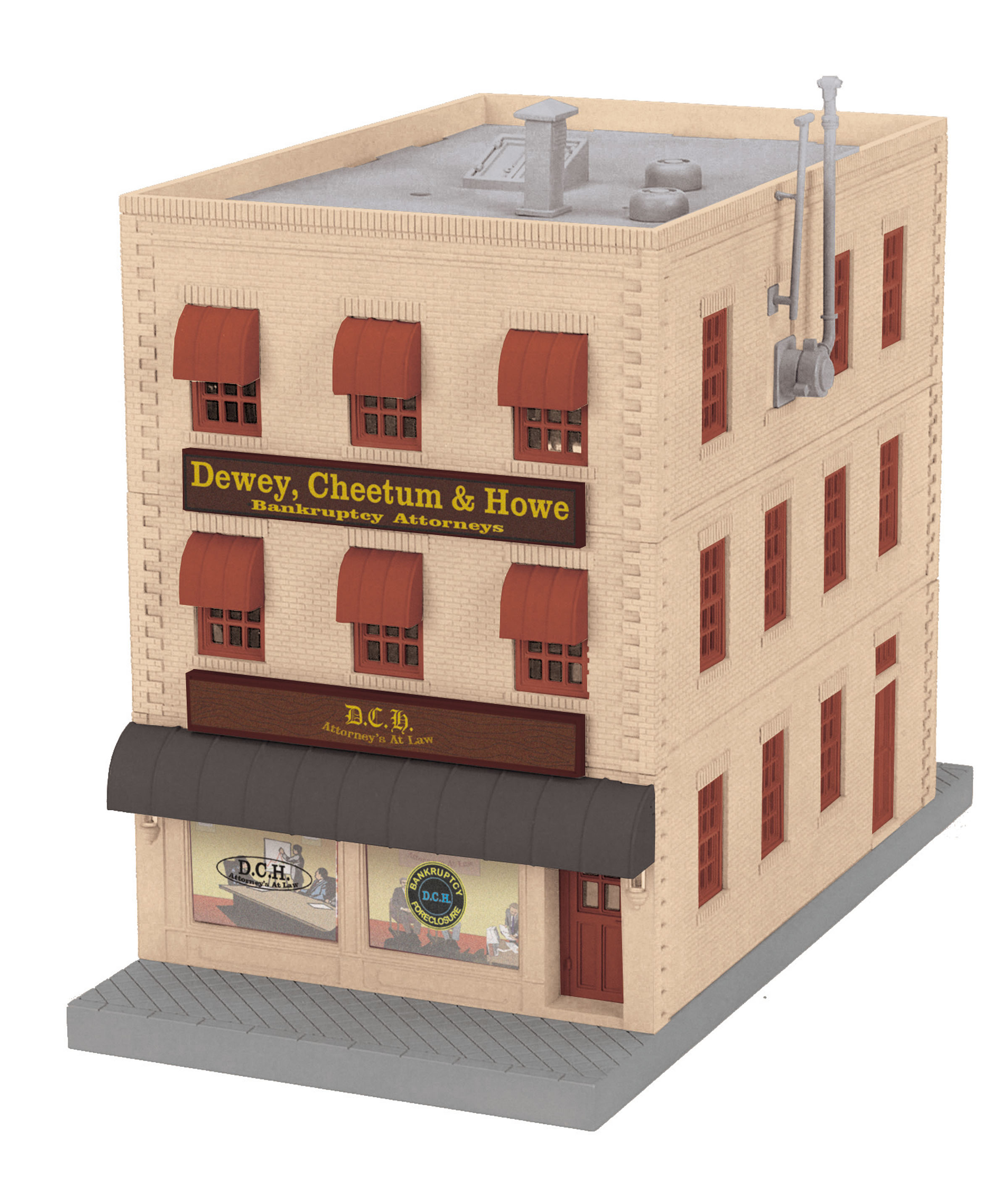 mth railking o scale buildings