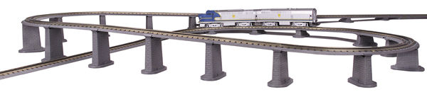 MTH40-1033 RealTrax 24-Piece Graduated Trestle System