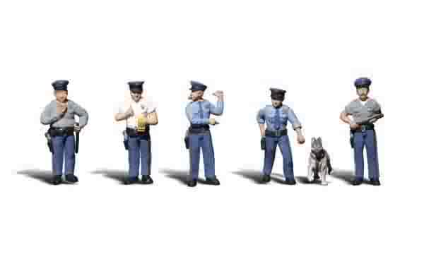 O Gauge Woodland Scenics A2736 Policemen