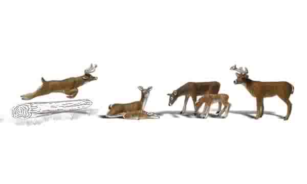 O Gauge Woodland Scenics A2738 Deer