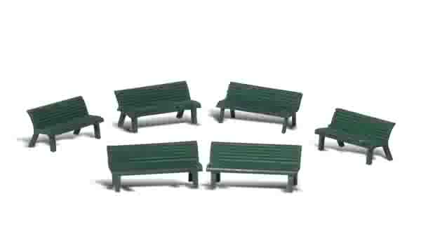 Woodland Scenics 2758 Park Benches