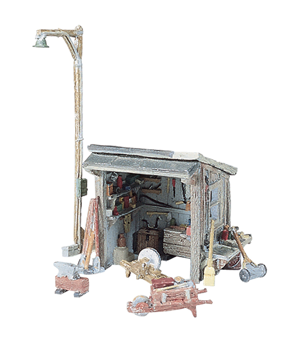 HO Gauge Woodland Scenics D216 Tool Shed