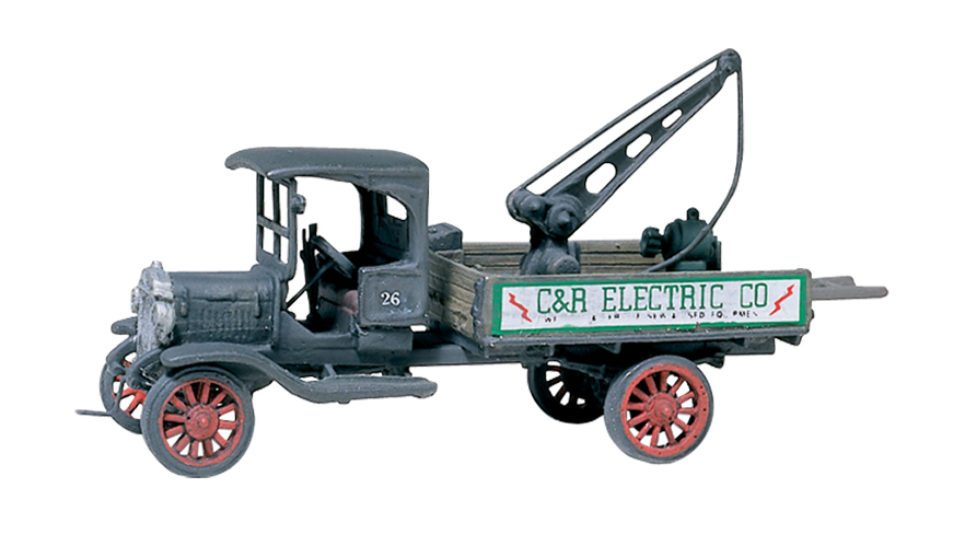 HO Gauge Woodland Scenics D217 Service Truck (1914 Diamond T)